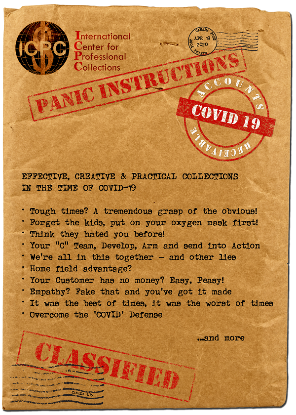 image of book panic instructions
